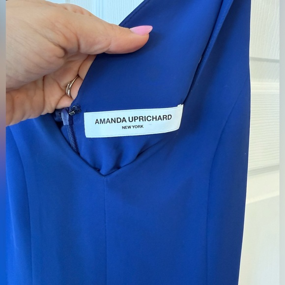 Amanda uprichard blue Lamar jumpsuit - Picture 4 of 11